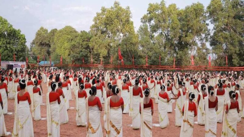 പതിനായിരം പേര്‍ അണിനിരക്കുന്ന മെഗാ തിരുവാതിര ഇന്ന്; തൃശൂർ കുട്ടനെല്ലൂരില്‍ പിറക്കുക പുതിയ ലോക റെക്കോര്‍ഡ്