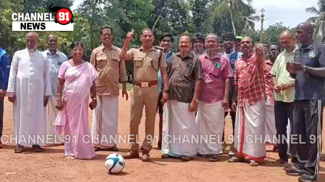 ലഹരിക്കെതിരെ ഫുഡ്ബോൾ കളിച്ച് ഒരു ഇടവക ദേവാലയം